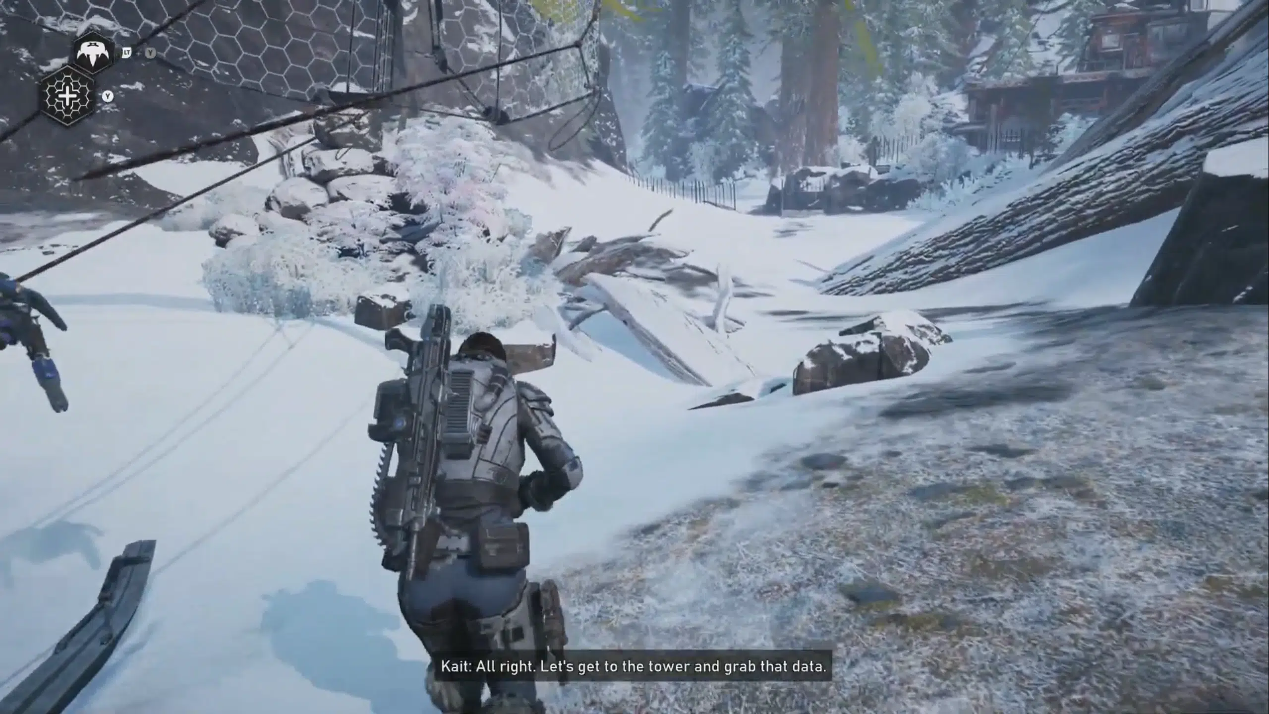 Gears 5 Act 24 Lost Outsiders North Tower Substation Lena’s Note