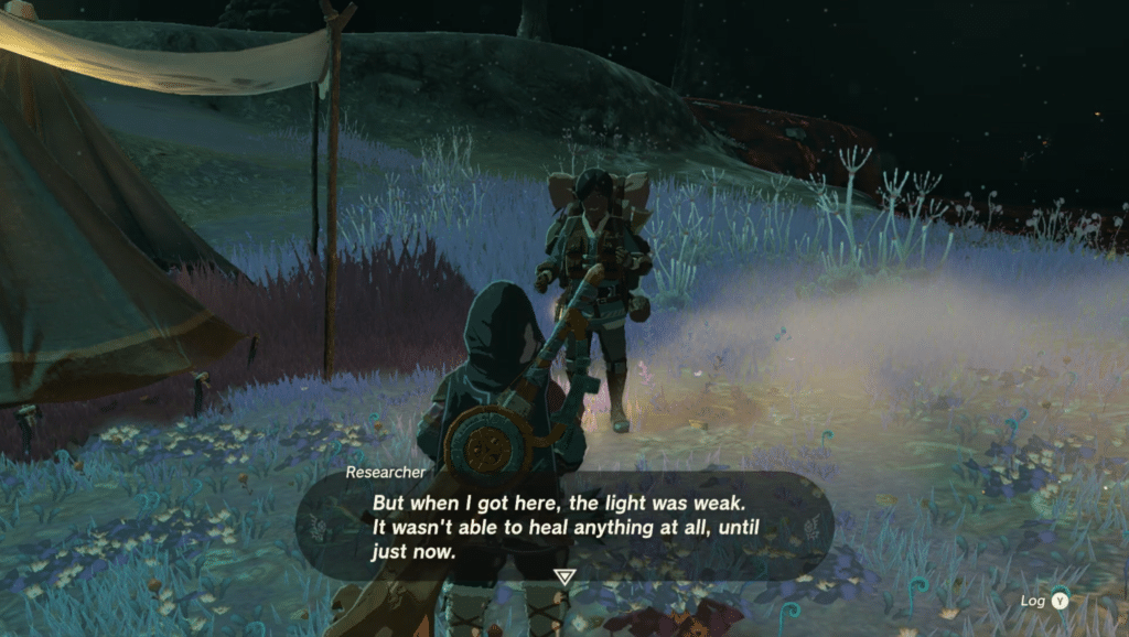 Nuzimak Lightroot The Legend of Zelda: Tears of the Kingdom – The Depths Intro: Forest of ...