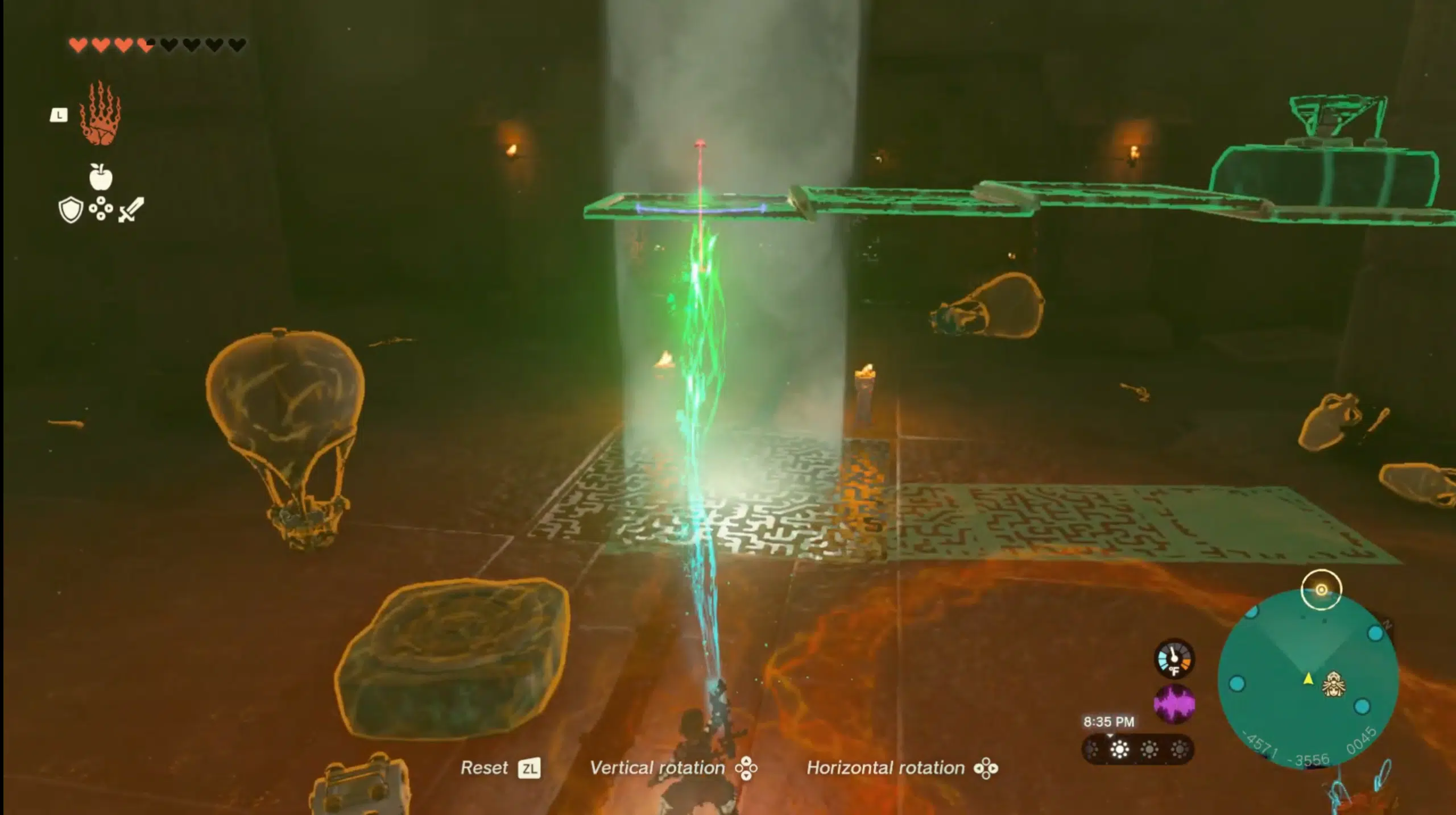 The Legend of Zelda Tears of the Kingdom Lightning Temple Room of