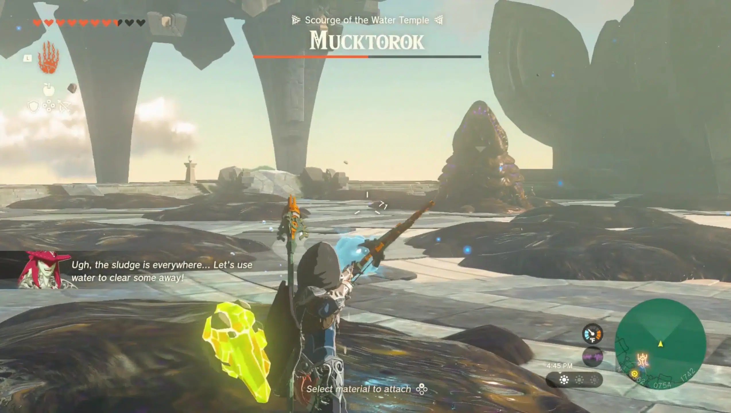 The Legend of Zelda Tears of the Kingdom The Water Temple Mucktorok