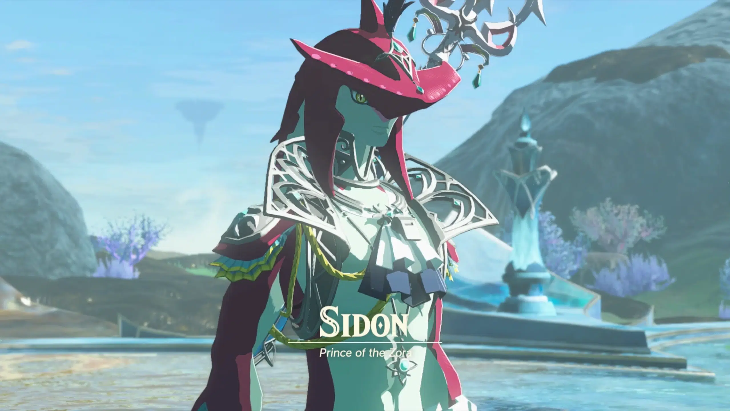 The Legend of Zelda: Tears of the Kingdom - Sidon of the Zora: Link ...