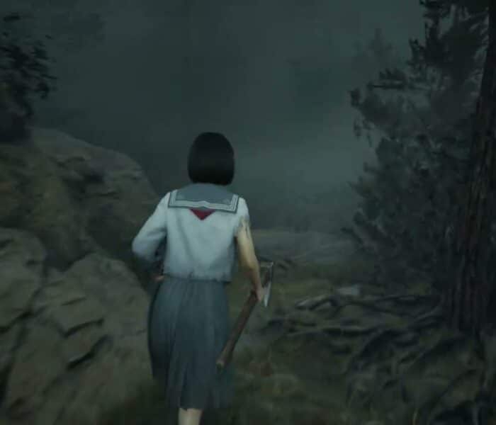 Silent Hill f – 8. Ebisugaoka Mountain Pass: Reach Mountain Refuge: Metal Gate Key Location Gameplay