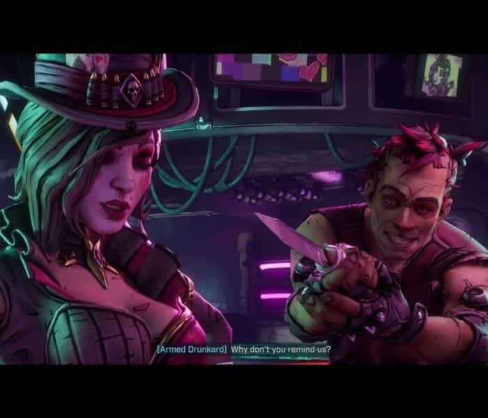 Borderlands 4 – Wrath of The Ripper Queen: Zane and Moxxi Introduction “Ladies First” Cutscene