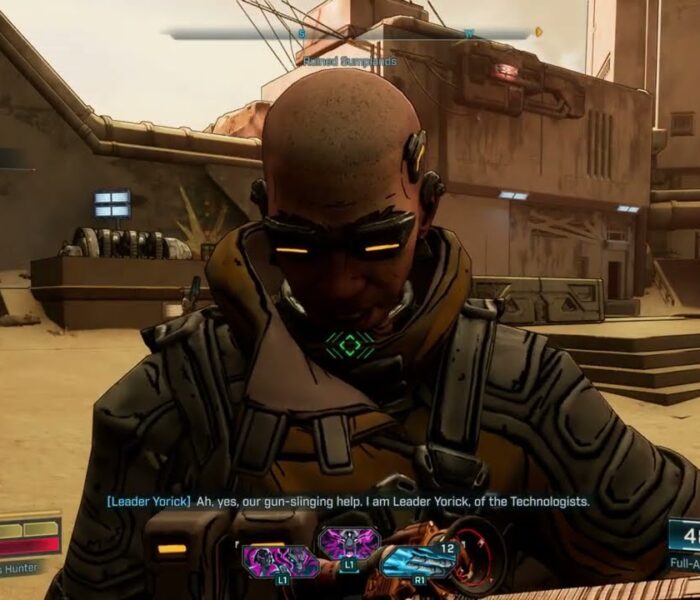 Borderlands 4 – Unpaid Tab: Vex Meets Leader Yorick Find and Repair Core Electrical Relay Gameplay