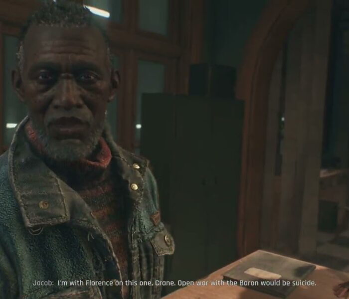 Dying Light: The Beast – Power Gambit: Craft Flamethrower and Talk To The Sheriff and Jacob Cutscene
