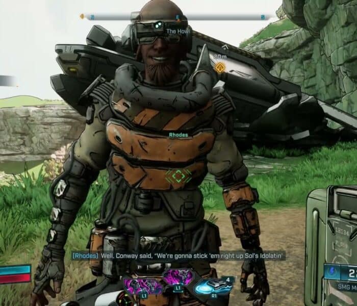 Borderlands 4 – Rush The Gate: Defend Outbounders: Talk To Rhoades: Salvage Locust Missiles Gameplay