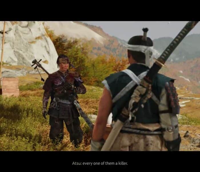 Ghost of Yotei – The Way of The Odachi: Master Yoshida Dragon and Spider Story Cutscene