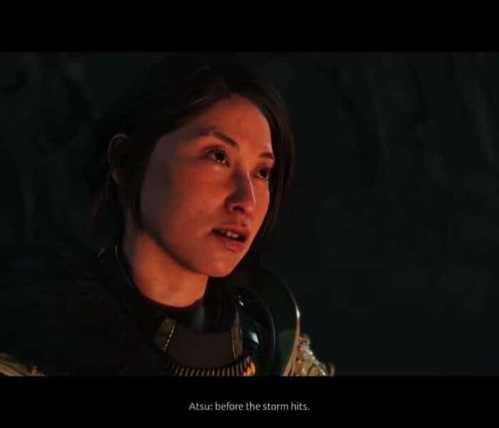 Ghost of Yotei – The Tale of The Oni: Meet Junbei on The Coast “You’re Nervous” “That Grip” Cutscene