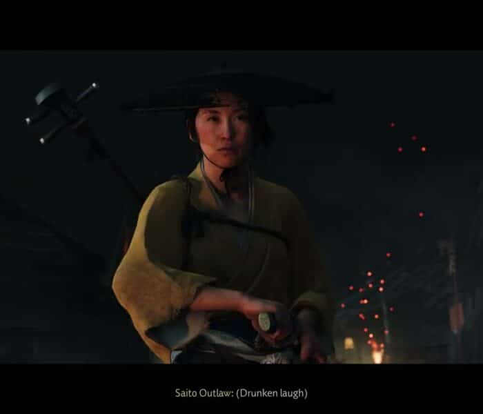 Ghost of Yotei – Prologue: Atsu “Easy Boy They’re Sorry” Cutscene | Kill Saito Outlaws Tutorial