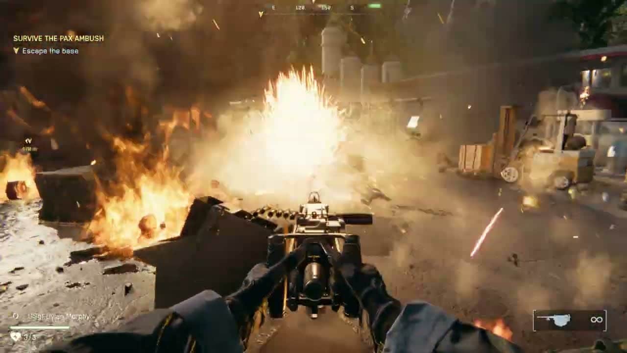 Battlefield 6 – Mission 1 Always Faithful: Survive The PAX Ambush | Vehicle Turret Action Set piece