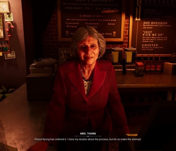Vampire: The Masquerade – Bloodlines 2 – Executive Delivery: Phyre Meets Mrs. Thorn “Flirt” Gameplay