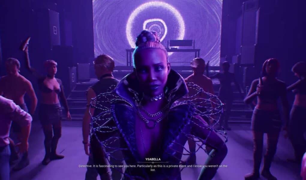 Vampire: The Masquerade – Bloodlines 2 – Blood Sisters – Night Out: Talk To Ysabella Dialogue Tree