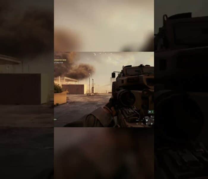 Intense Combat! Eliminate Enemies & Regroup in a Battle Zone! #shorts #Battlefield