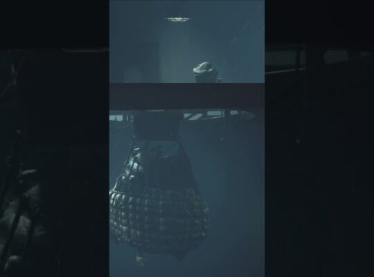 Hot Air Balloon Escape! Night Ascent Under Lightning: Will They Survive? #shorts