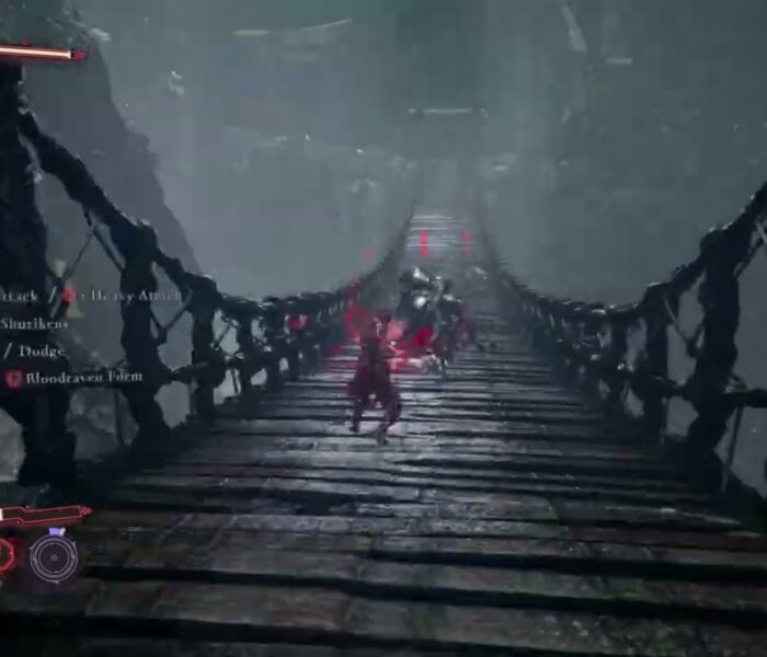 Ninja Gaiden 4 – Chapter 04 Pilgrim’s Windswept Path: Cross Broken Bridge Through Canyon Gameplay