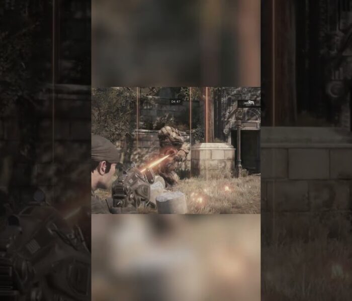 Gears of War: Reloaded – Epic Courtyard Berserker Battle – Hammer of Dawn #shorts