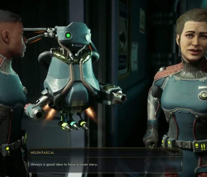 The Outer Worlds 2 – Prologue: Horizon Point Station: Repower Landing Pad | Convince Cadet Corbin