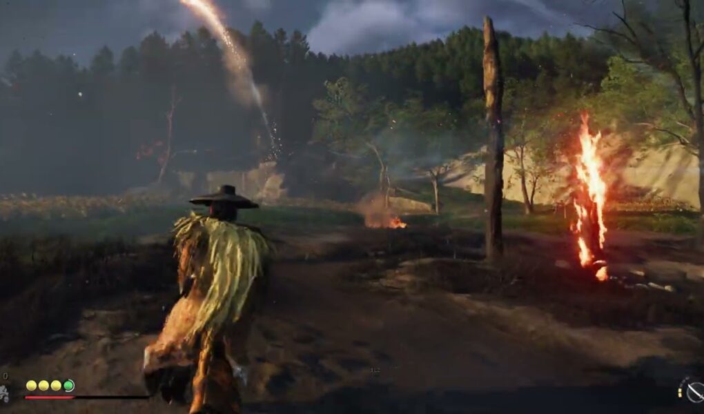 Ghost of Yotei – Chapter 1 Bounty: Black Podwer Ippei Completed: Find The Source of The Bo Hiya Fire