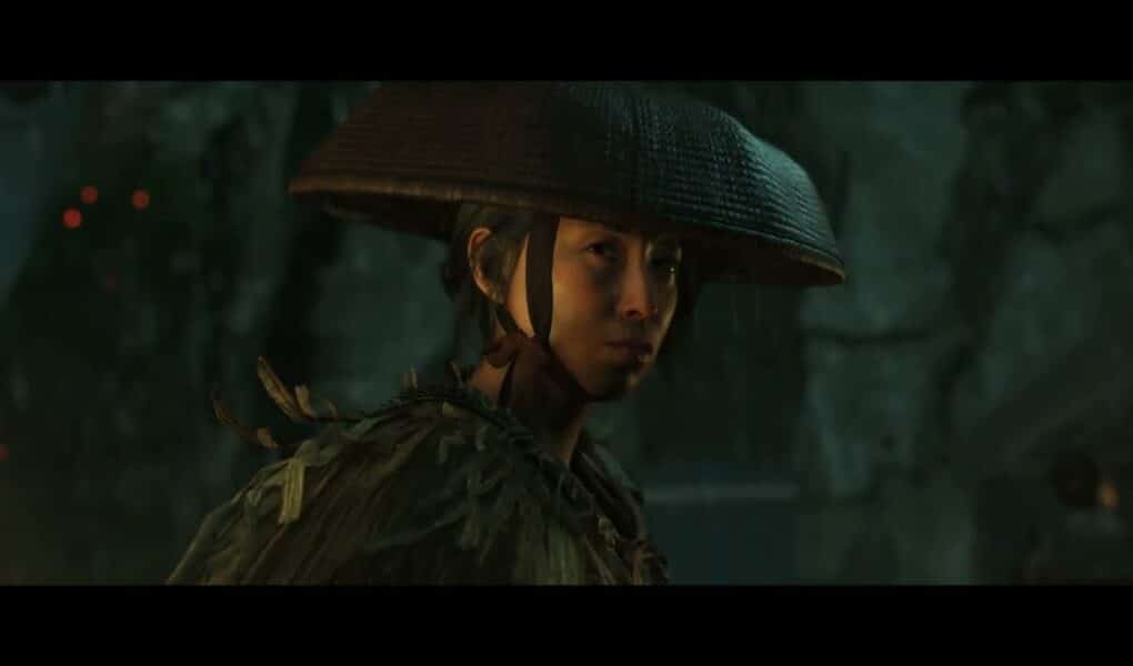 Ghost of Yotei – The Oni: The Road To Ishikari Plain: Atsu and Lord Kitamori’s Eyes Meet Cutscene