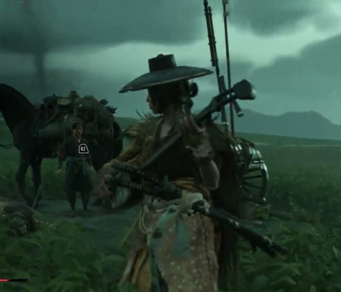 Ghost of Yotei – Chapter 1 Find Taro the Scavenger at Nupur River: Buy All Charms and Ammo Capacity
