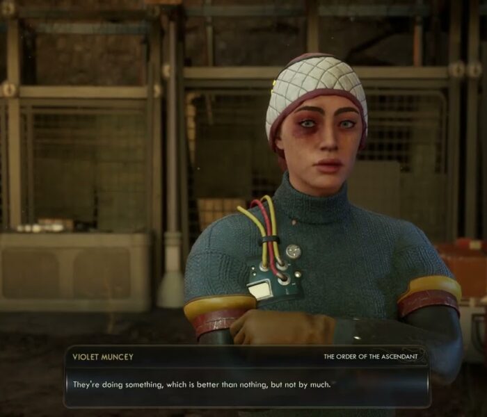 The Outer Worlds 2 – Present and Future Company Excluded: Talk To Violet Munchy | Accept Bounties