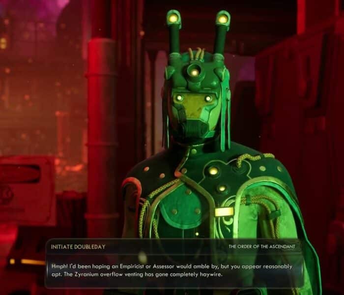 The Outer Worlds 2 – Beginning at The Endpoint: Investigate Central Processing & Refinement Logistic