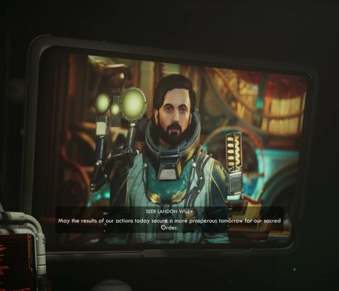 The Outer Worlds 2 – Discrete Mathematics: Seer Landon Wiley 34145 Code Confession Message Gameplay