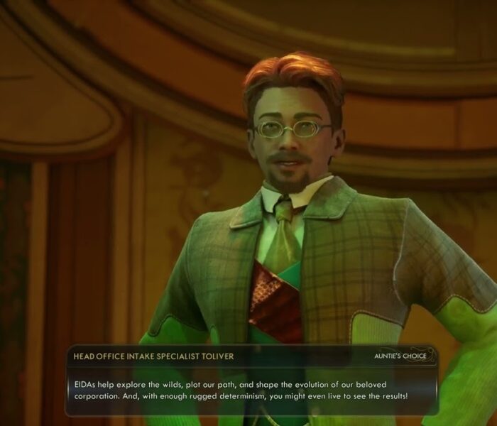 The Outer Worlds 2 – A Complication With the Computronic Cerebrum: Meet with Toliver Gameplay