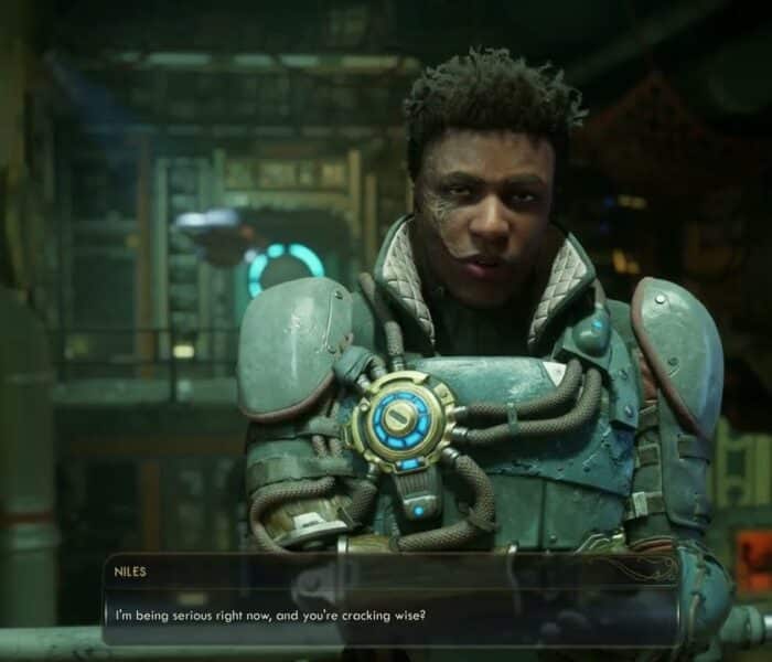 The Outer Worlds 2 – A Complication With the Computronic Cerebrum: Niles Argues Over De Vries Choice