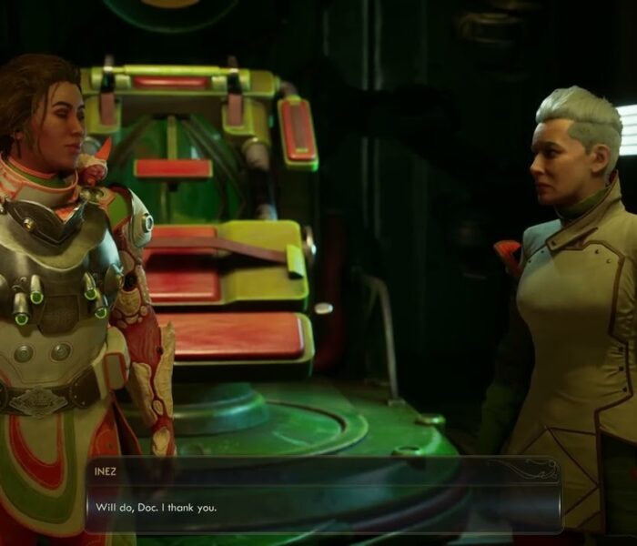 The Outer Worlds 2 – Better Than Nature: Return To Ethel: Install Skeleton Crabble Graph Onto Inez