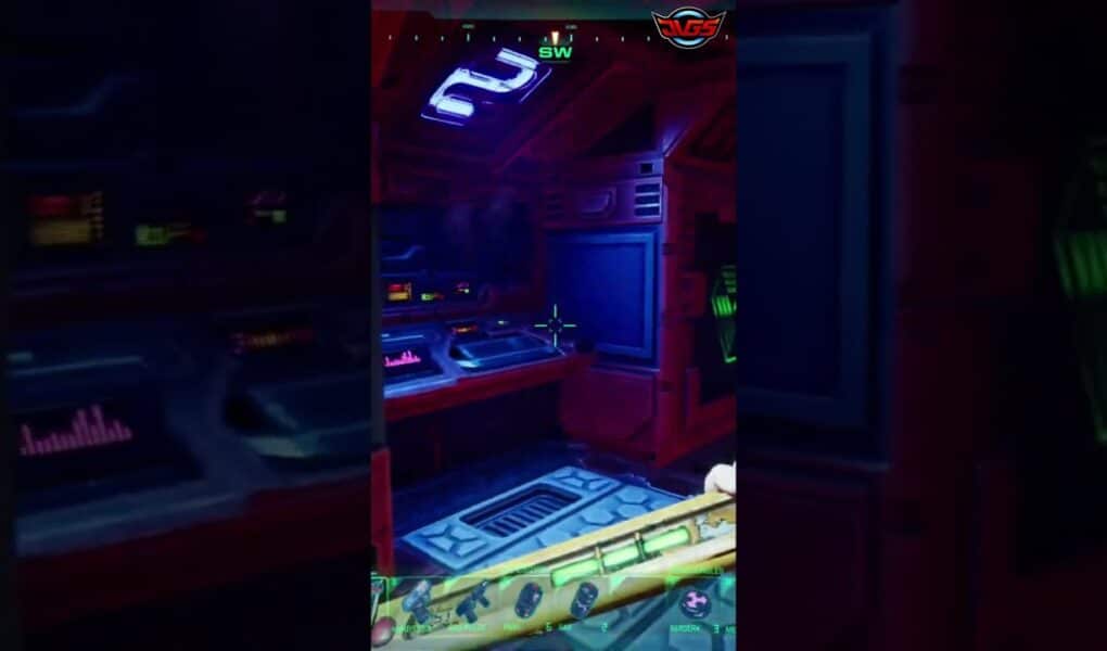 Red Lit Corridor Fight! Map Hack & Enemy Takedown! #shorts