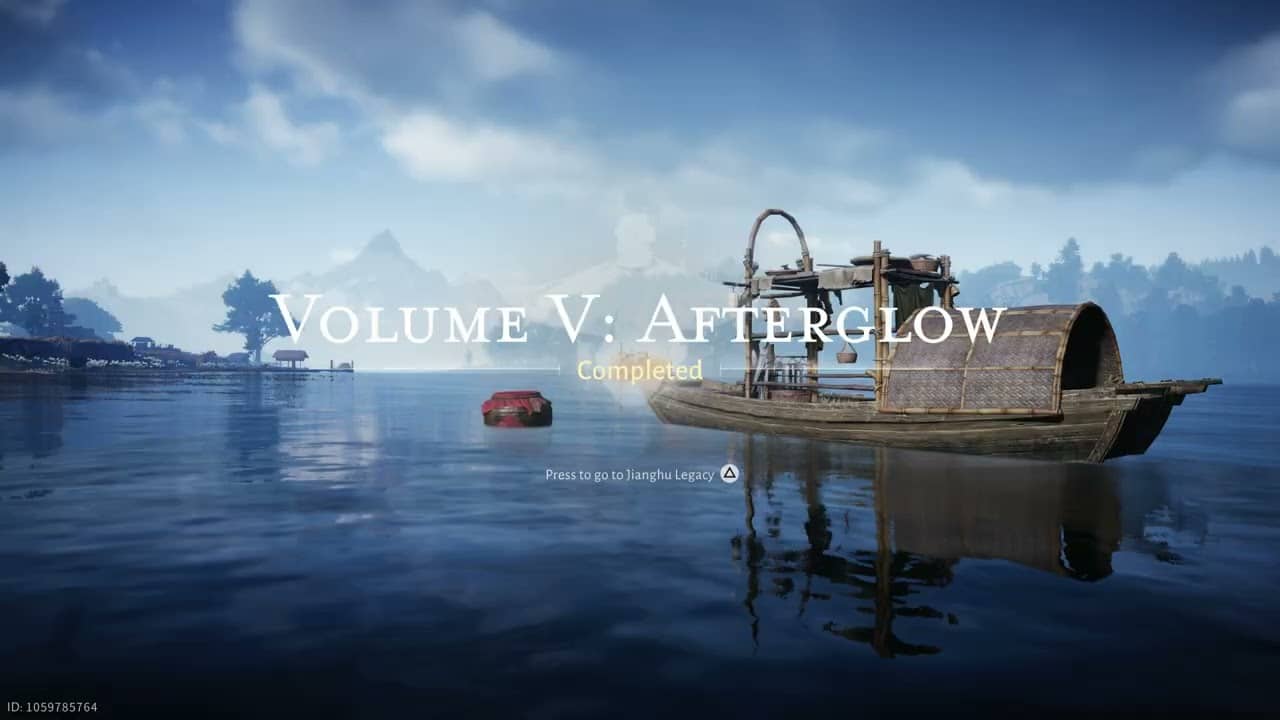 Where Winds Meet – Volume V Afterglow Ending: Take The Meteor Flight Tome | Master Qiu’s Message