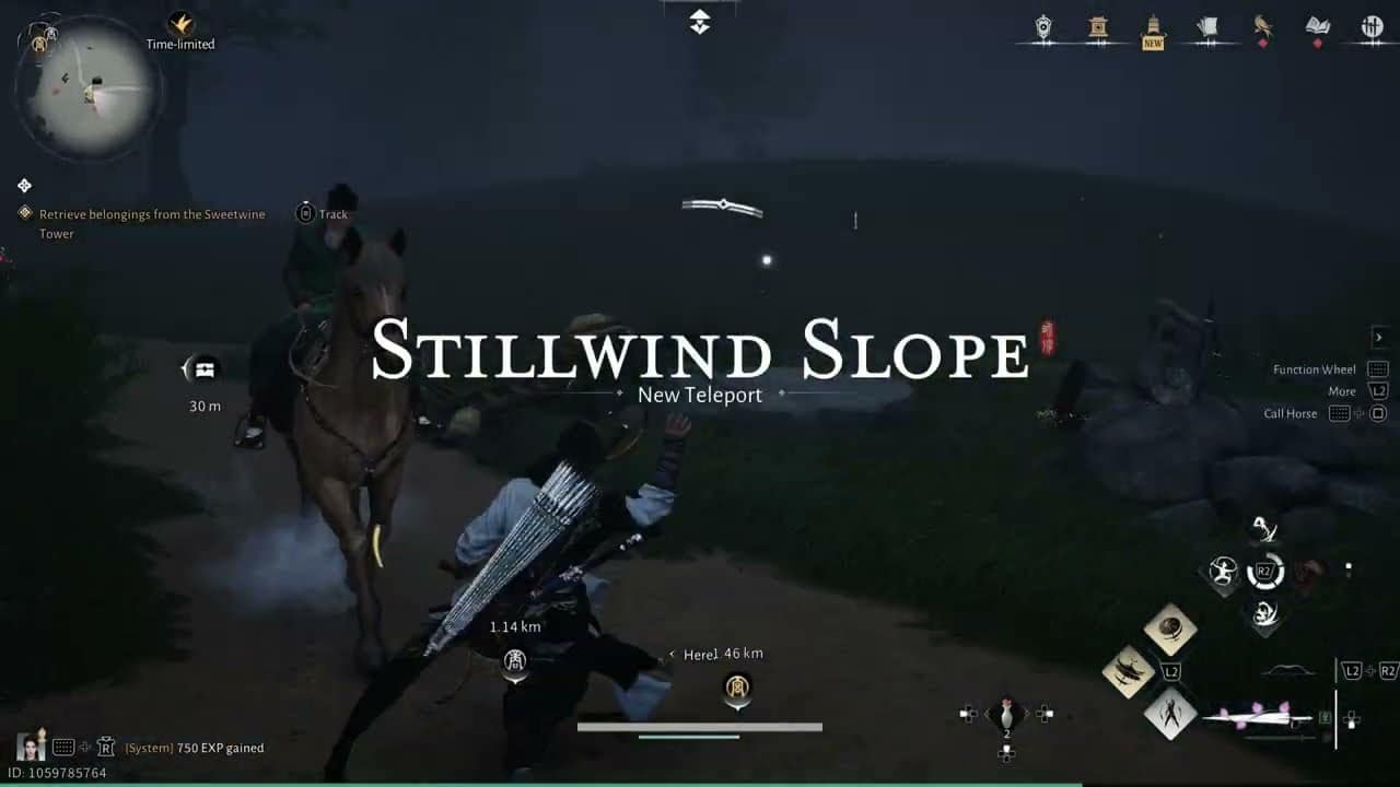 Where Winds Meet – Stillwind Slope Boundary Stone | Unlock Shrine (Light 3/3 Candles) Gameplay
