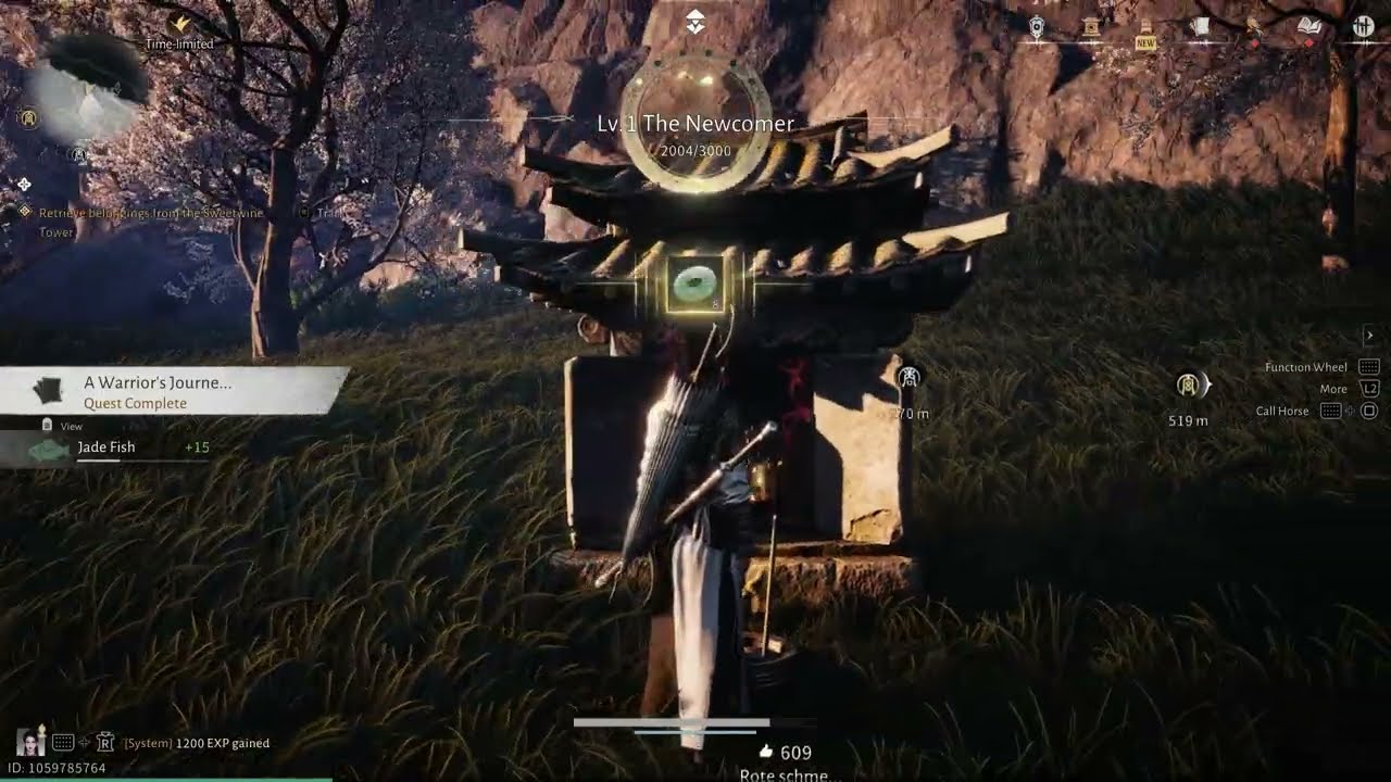 Where Winds Meet – Unlock Shrine: Capture Cricket | Return Red Butterflies Back To Incense Candle