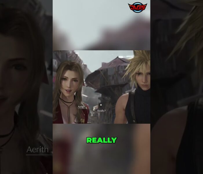 Cloud & Aerith’s Sweet Market Moment: Free Treats! – Final Fantasy 7 Rebirth #shorts