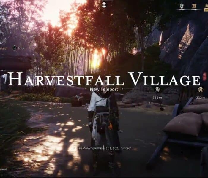 Where Winds Meet – Chapter 2: Slay Giant Bear With Umbrella | Harvestfall Village Boundary Stone