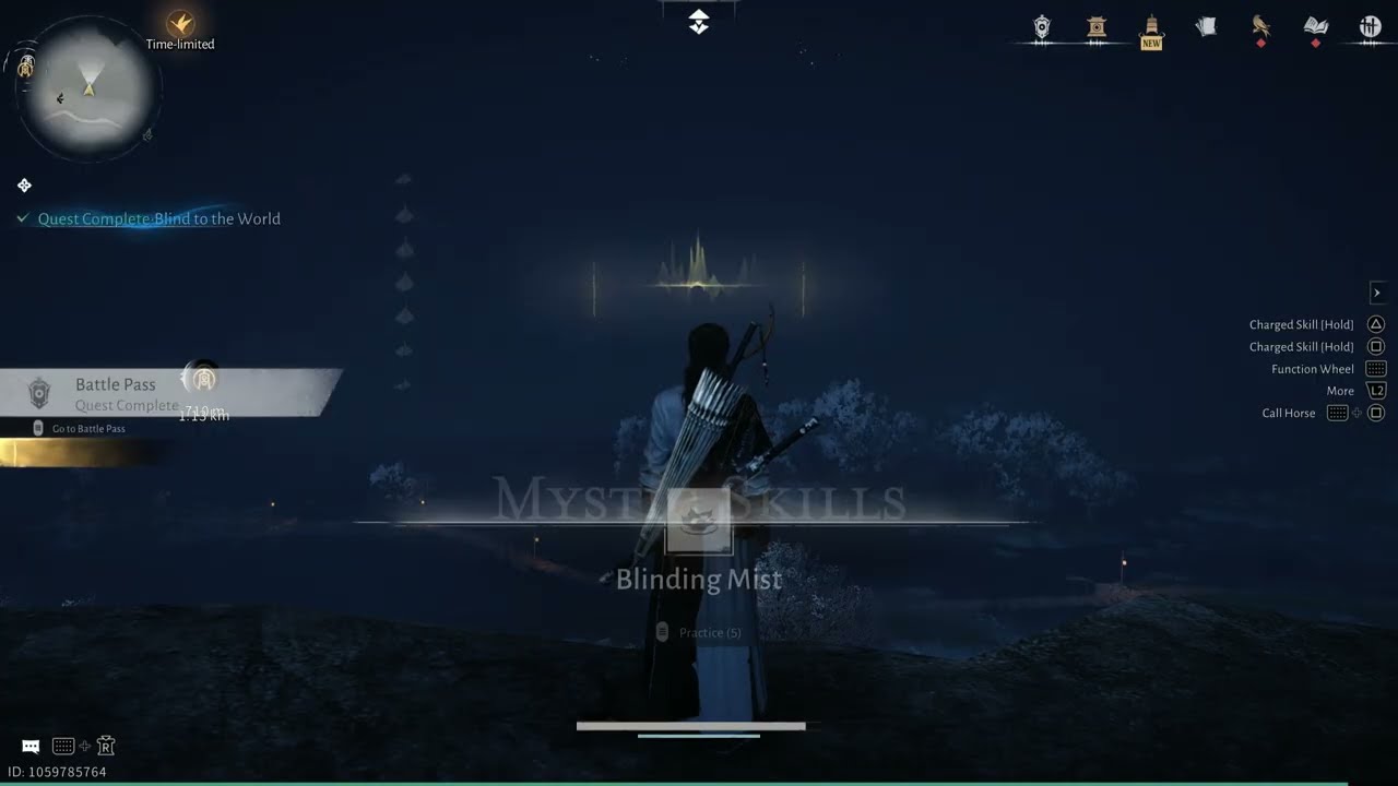 Where Winds Meet – Blind To The World: Leave The Area Cutscene | Blinding Mist Mystic Skill Acquired