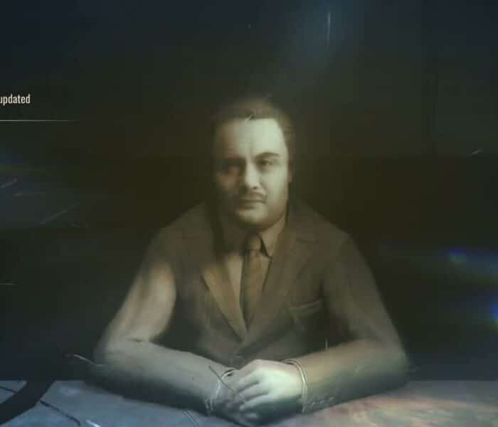 Vampire The Masquerade: Bloodlines 2 – In Memoriam: Interrogate Willem Axel (Recent Vampire Form)