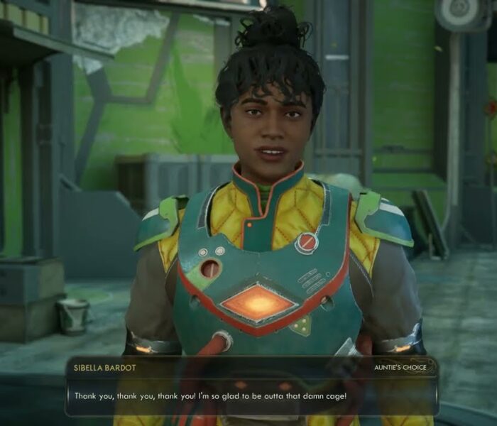 The Outer Worlds 2 – The Curious Case of A Cankered Chief: Dematerialize Chief Cuddy & Free Sibella