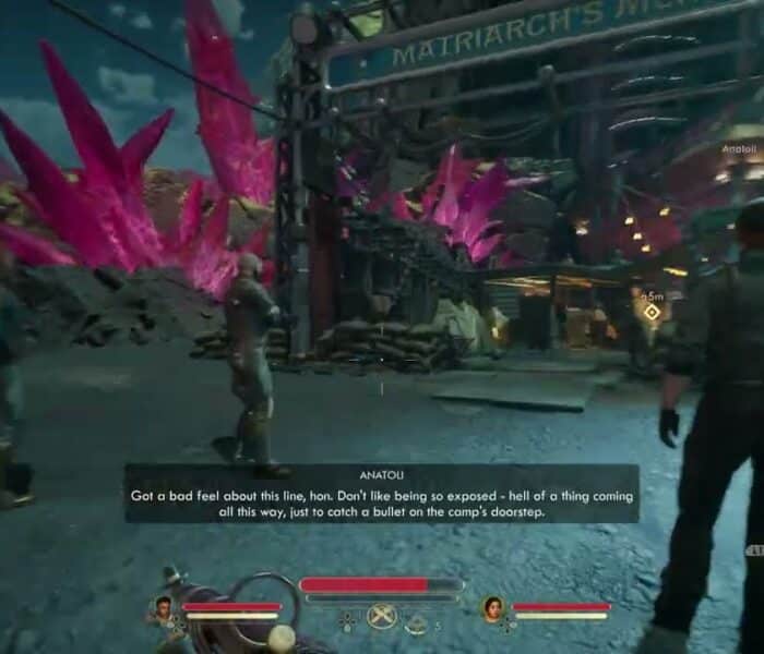 The Outer Worlds 2 – For a Few Digits More: Turn in The Bounty at Matriarch’s Mercy: Collect Reward