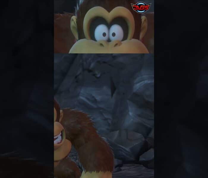 Donkey Kong’s EPIC Journey: Bananas, Snakes, and Crushing Boulders! – Donkey Kong Bananza #shorts