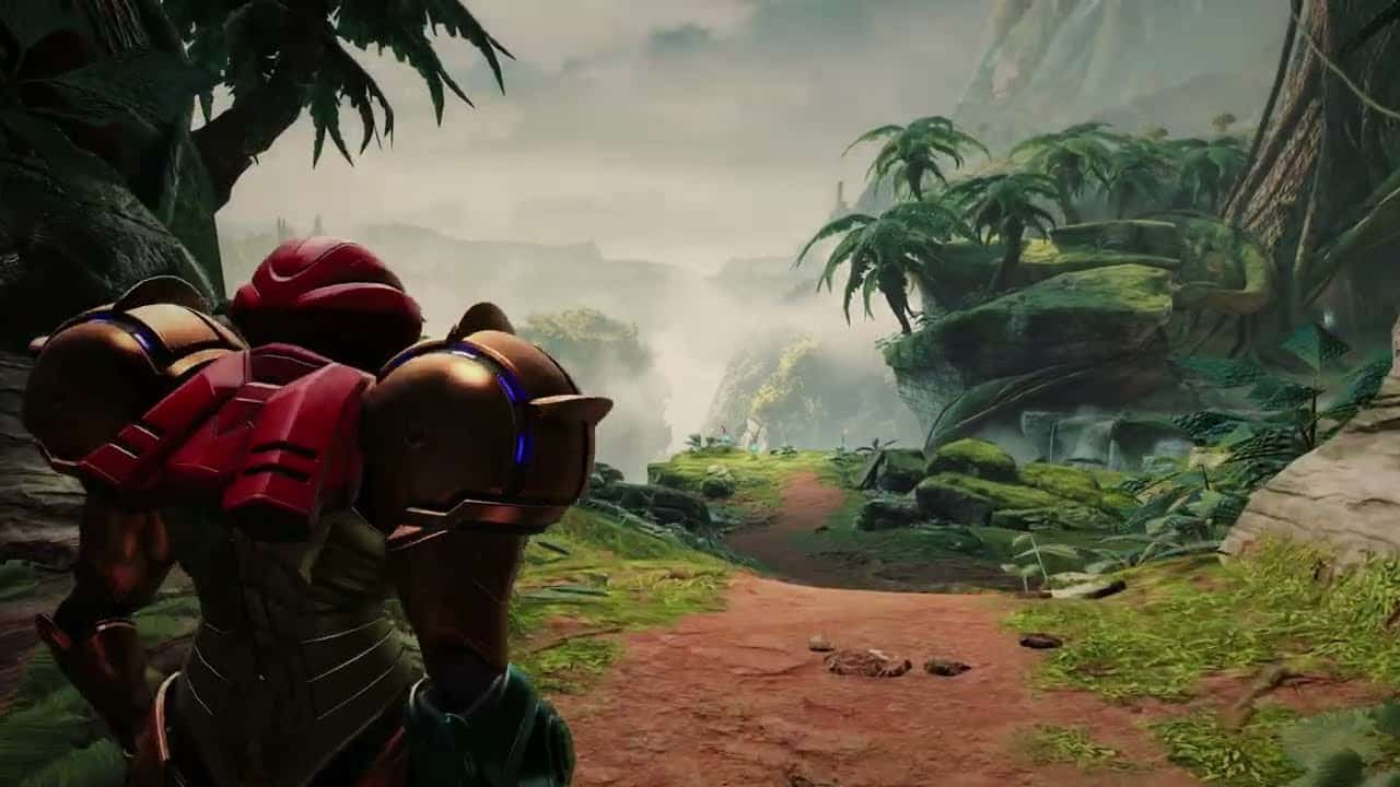 Metroid Prime 4 Beyond – Fury Green: Quite Clearing: Scan The Environment | Ravine Overlook Cutscene