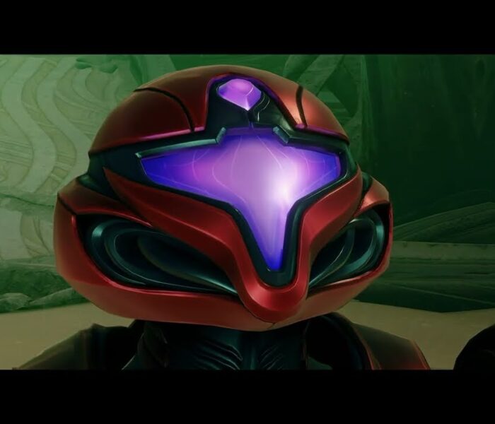 Metroid Prime 4 – Fury Green: Use Fire Shot To Open Door Gameplay | Green Rain Wildlife Cutscene