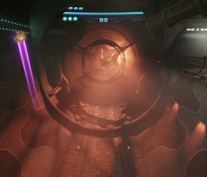 Metroid Prime 4 – Flare Pool: Head To Beacon: Reach Inspection Station: Shot Expansion Location