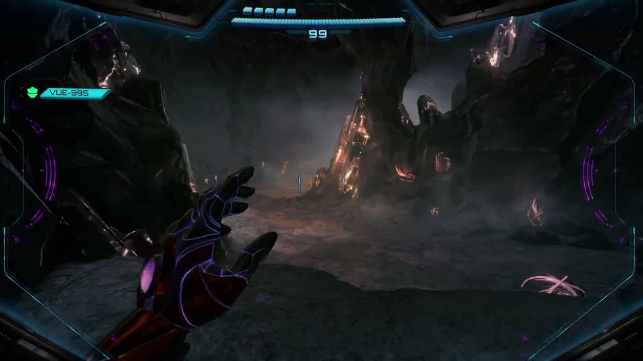 Metroid Prime 4 – Great Mines: Clear The Path of Grievers With Vue 995 | Super Missile Gameplay