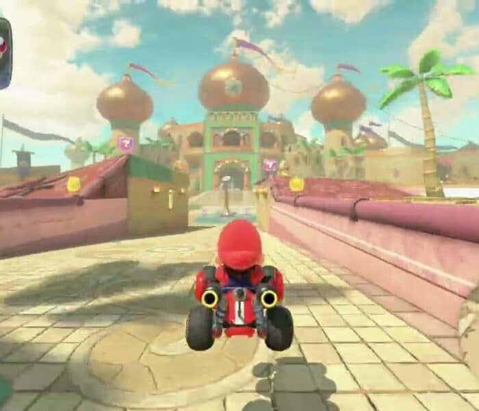 Mario Kart World – Free Roam: Explore Shyguy Bazaar | Photo Mode | Mario Standard Kart Gameplay