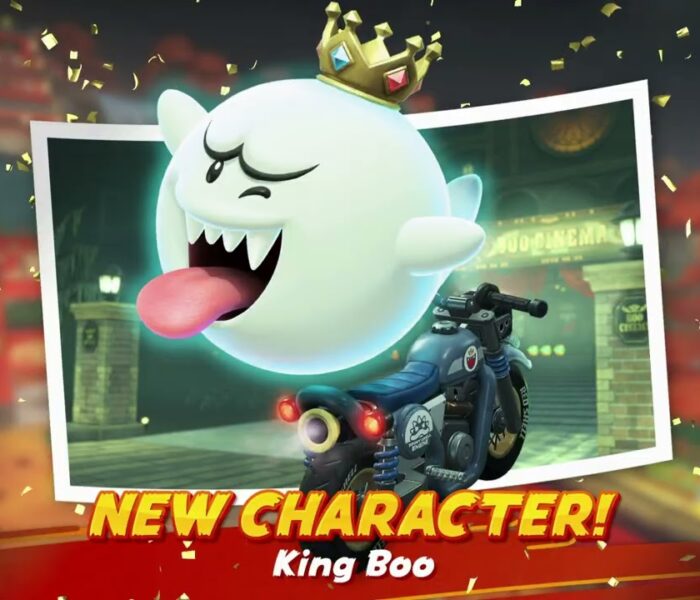 Mario Kart World – Leaf Cup 1st Place Cutscene | New Character King Boo | Bumble V Vehicle