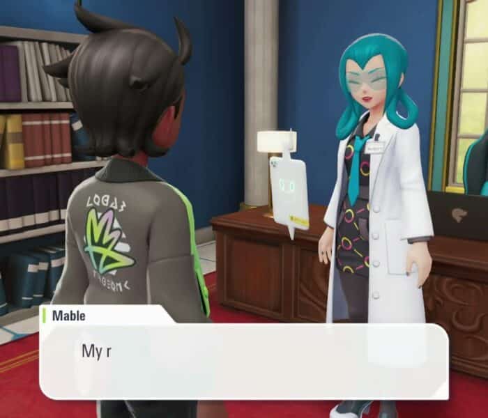Pokemon Legends: Z A – 03 A New Life In Lumiose City: Mable’s Research: Acquire Rocksmith TM Reward