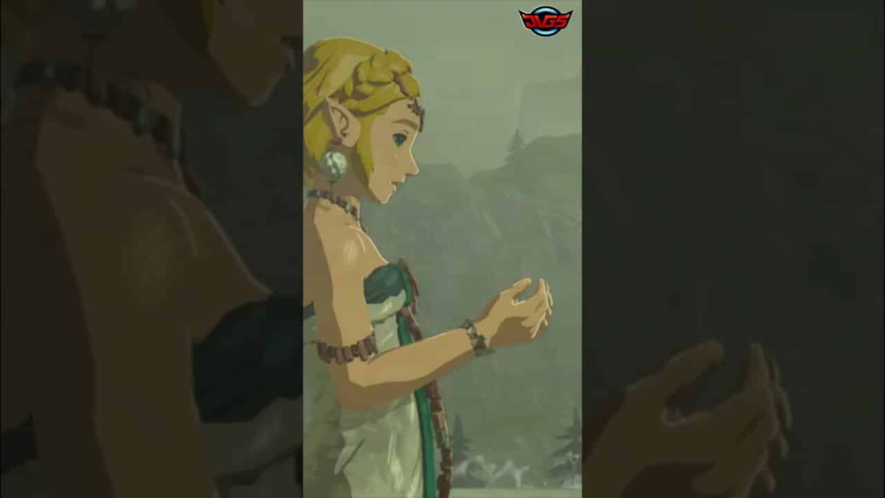 Zelda’s Sacrifice: Becoming a Dragon for Hyrule! – The Legend of Zelda: Tears of The Kingdom #shorts