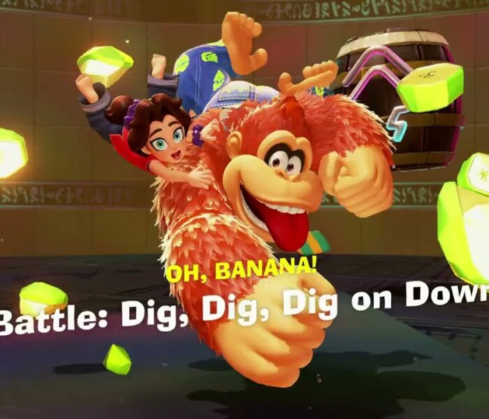 Donkey Kong Bananza – Hilltop Layer SL 200: Clear Hilltop Layer Battle Challenge 1 Crockoid x